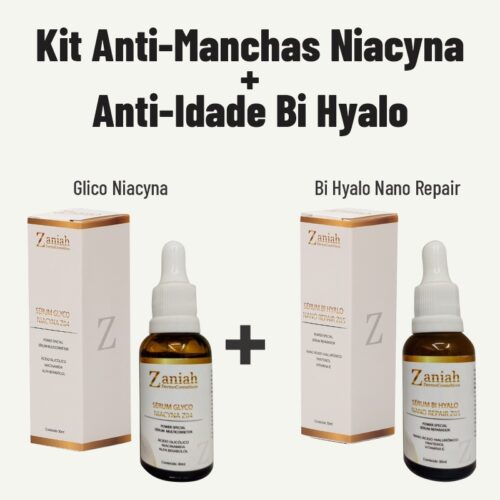 Kit Anti-Manchas Niacyna e Anti-idade Bi Hyalo Z09