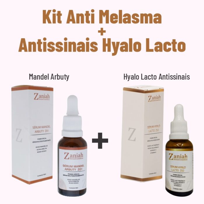 Kit Anti-Melasma +Antissinais Hyalo Zaniah Z08