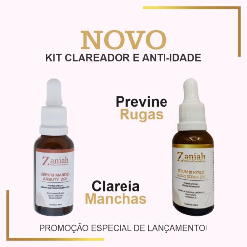 Kit Clareador e Anti-idade