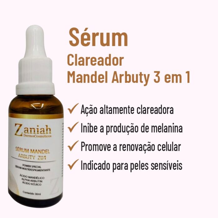 Sérum Mandel Arbuty 3 em 1