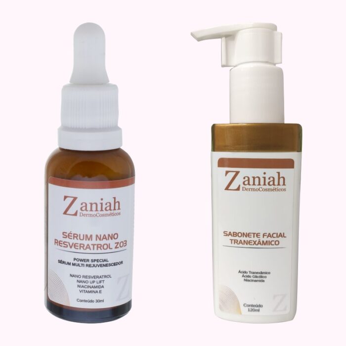 Kit Anti Idade Zaniah Z22 - Resveratrol + Tranexâmico 2