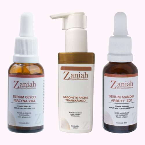 Trio Melasma, Rugas e Oleosidade Facial Zaniah Z18