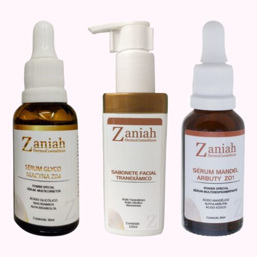 Trio Melasma, Rugas e Oleosidade Facial Zaniah Z18 2