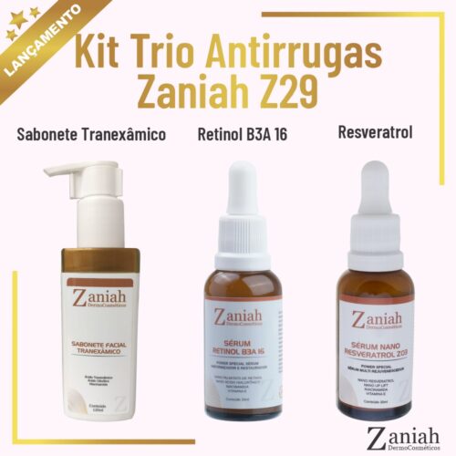 Kit Trio Antirrugas Zaniah Z29