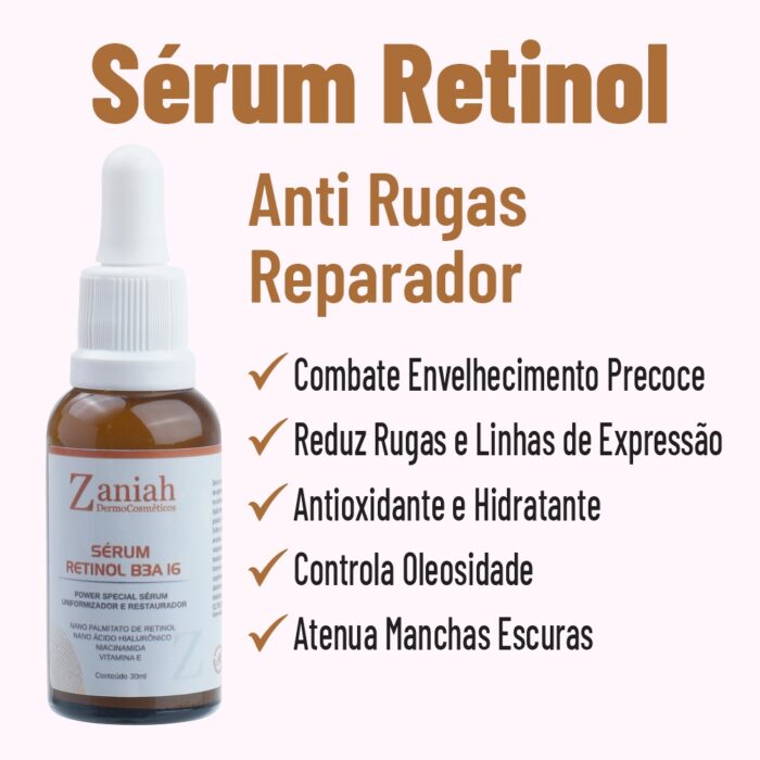 Retinol B3A 16 Banefícios